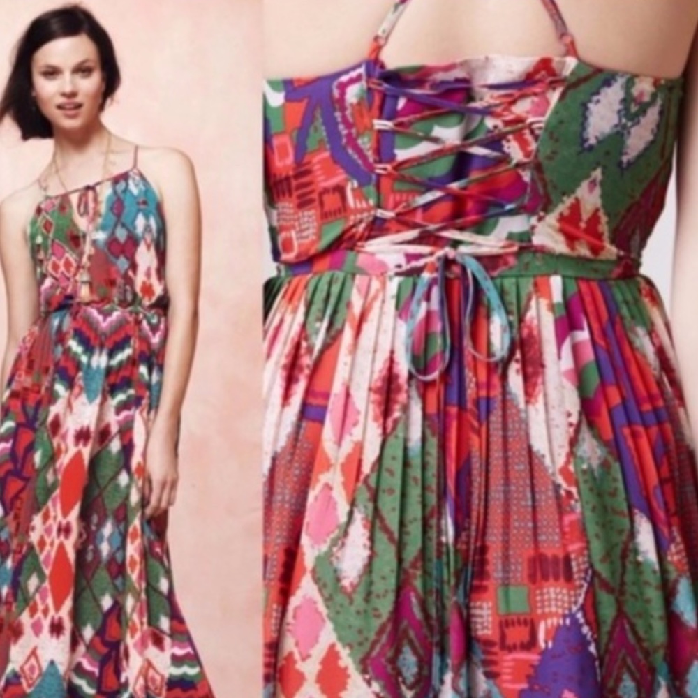 Anthropologie Maeve Tarana Dress